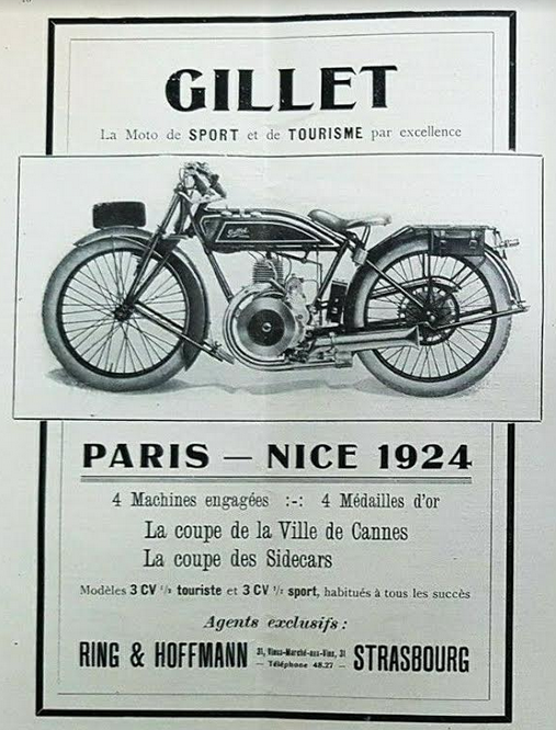 1924 GILLET AD