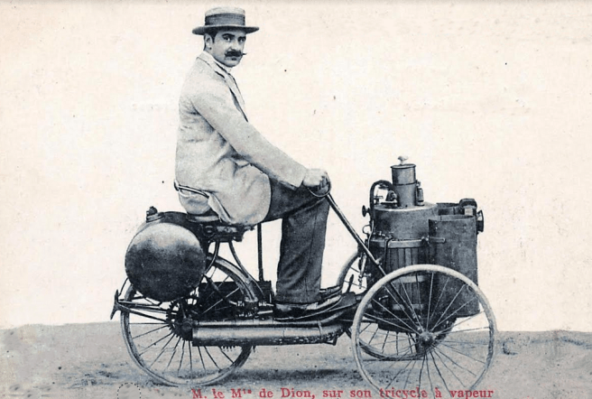 1889 de DION SUR VAPEUR