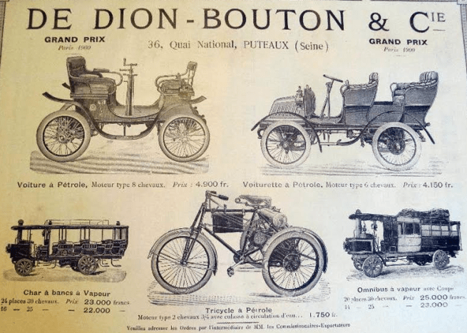 1900 DE DION AD