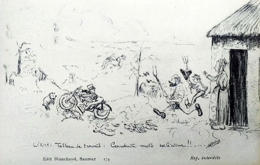 1900s FRENCH CARTOON