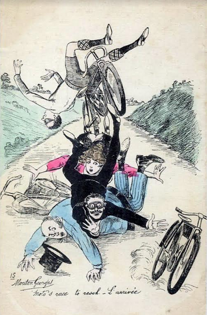 1910 GEORGES MOUTON CRASH