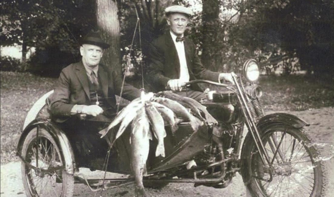1910s HARLEY FISH COMBO