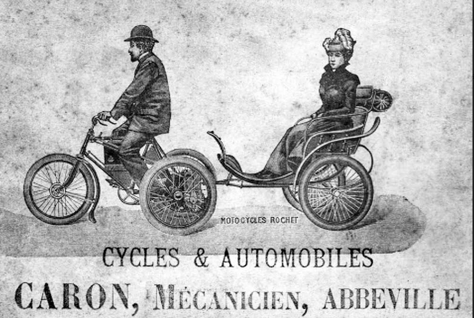 1900s ROCHET TRIKE TRAILER AD