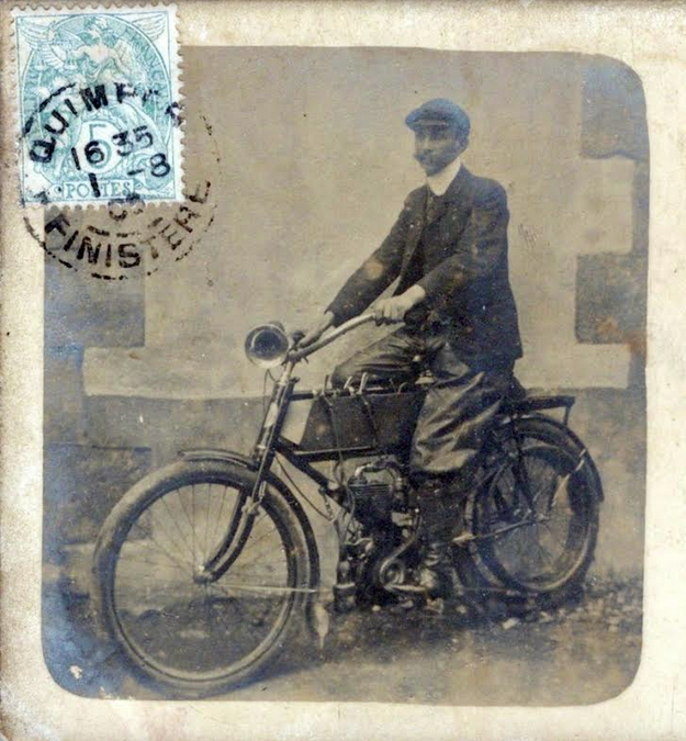 1903? POSTCARD BIKE
