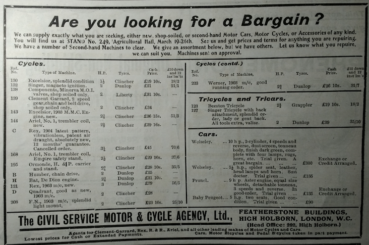 1904 CIVIL SERVICE AD