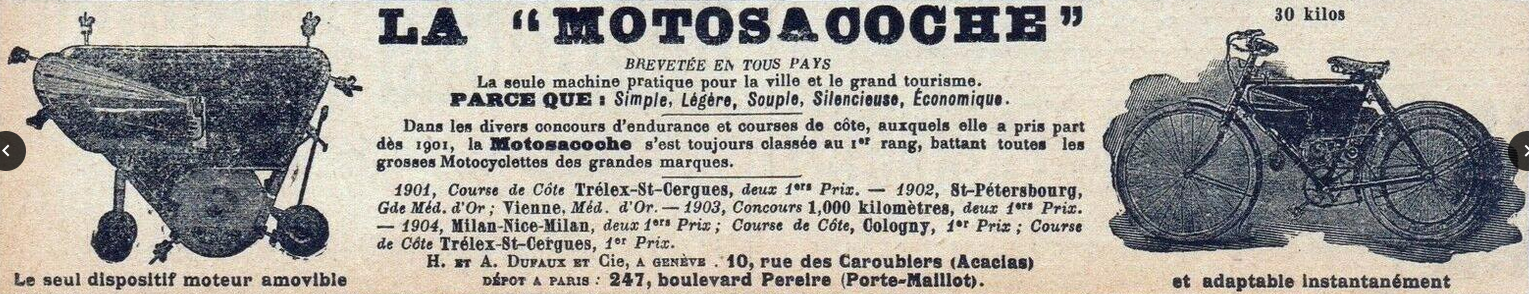 1905 MOTOSACOCHE AD