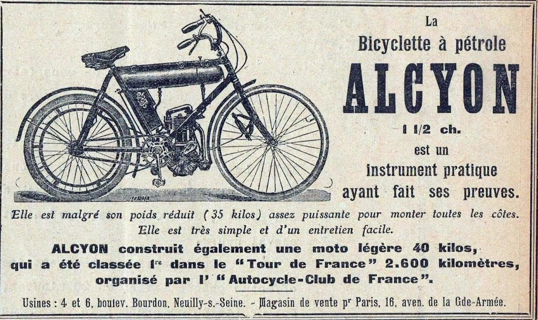 1907 ALCYON AD