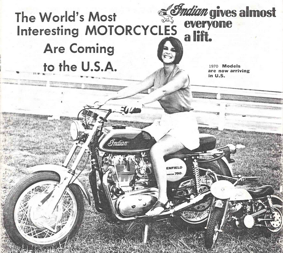 1969 INDIAN ENFIELD AD