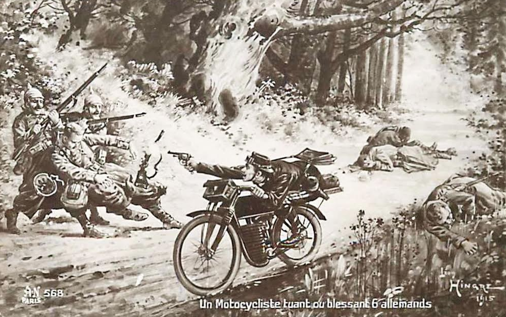 WW1 FRENCH POLIUT SHOTS ALLEYMEN