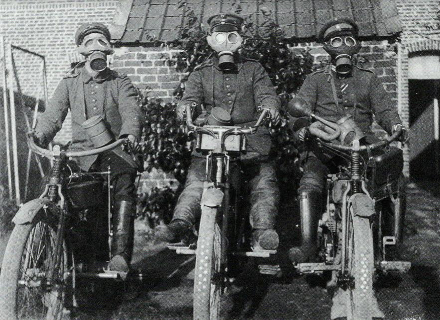 WW1 NSU JERRIES GASMASKS