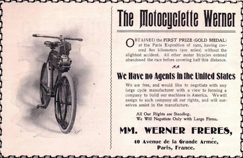 1900 WERNER IN US AD