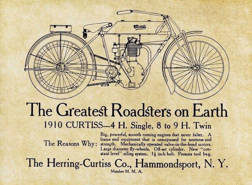 1910 HERRING-CURTISS AD