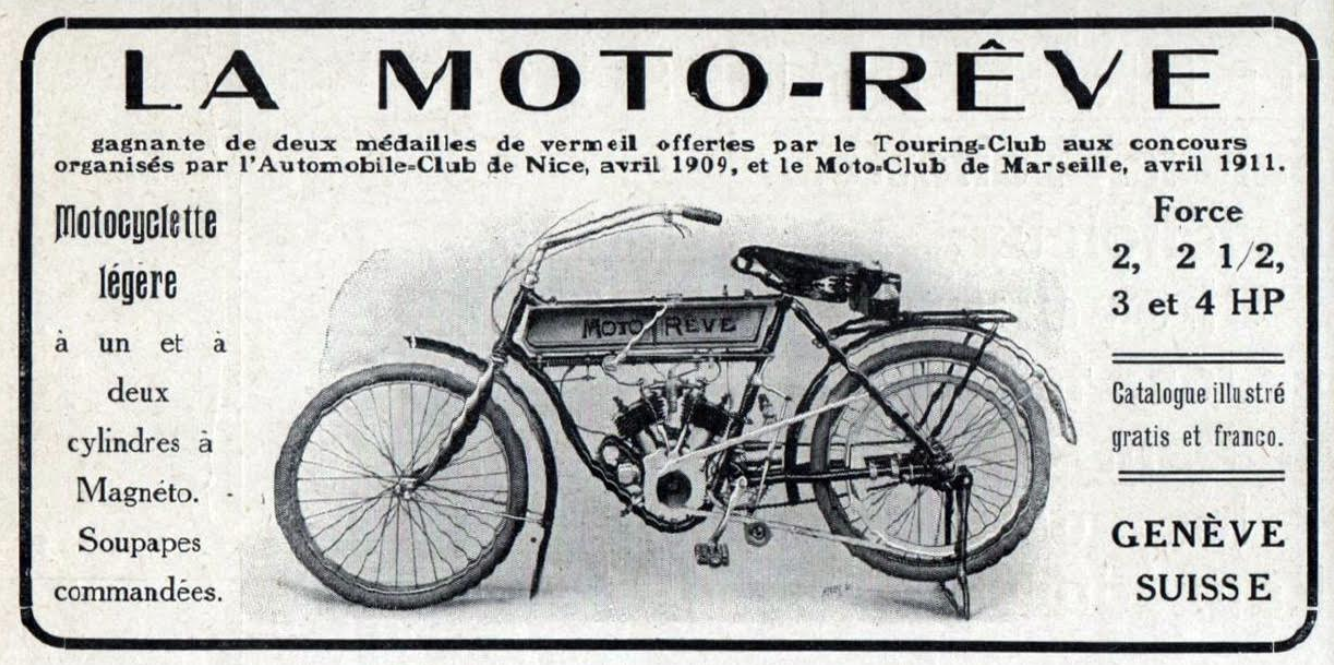 1912 MOTO REVE AD