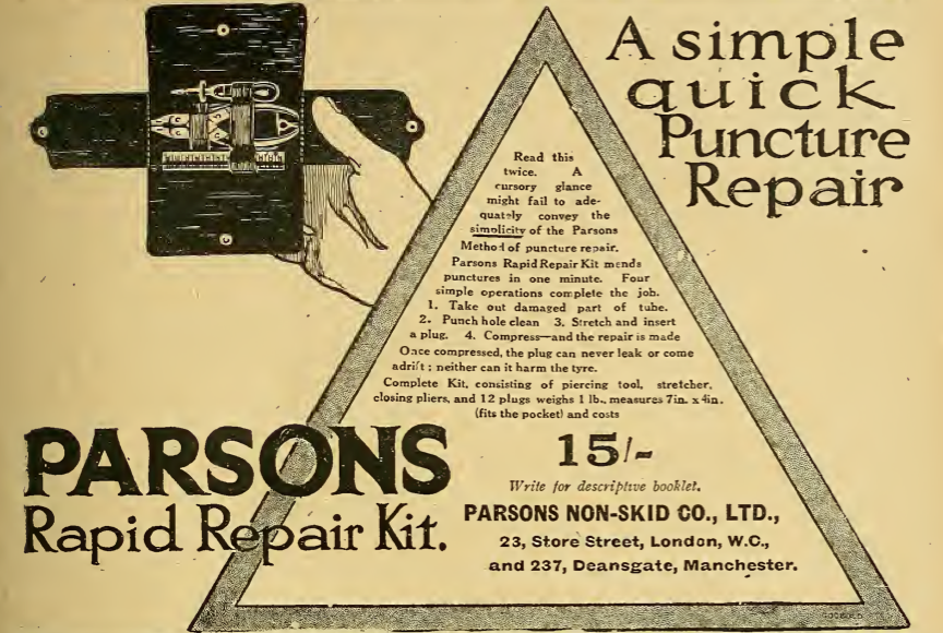 1912 PUNCTUREKIT AD