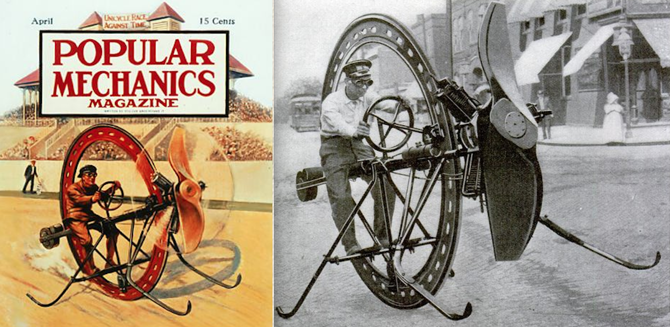 1914 HARLINGUE MONOWHEEL