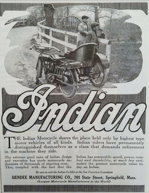 1915 INDIAN AD