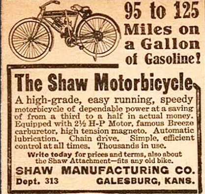 1915 SHAW AD