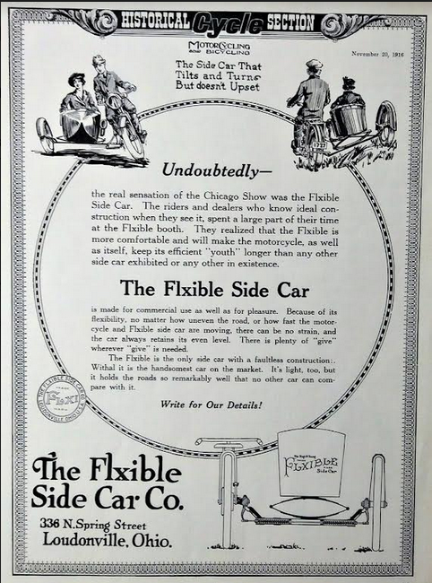 1916 FLEX SCAR AD