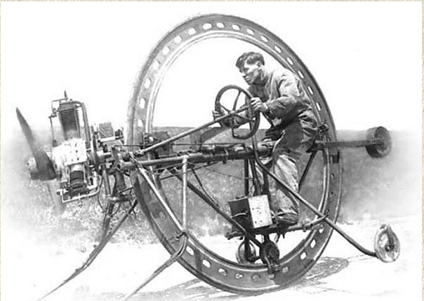 1917 HARLINGUE MONOWHEEL