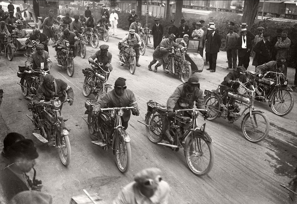 1919 GERMAN RACE START