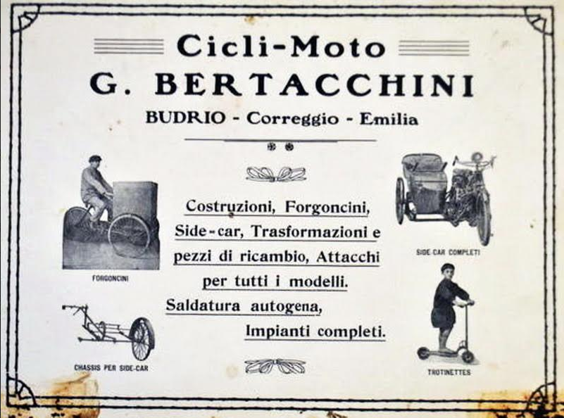1920 BERTACCHINI AD