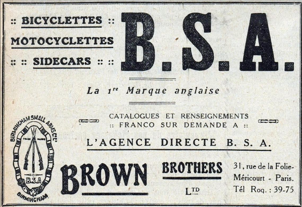 1920 BSA AD