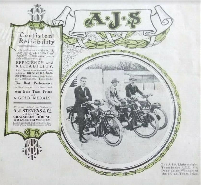 1921 AJS AD