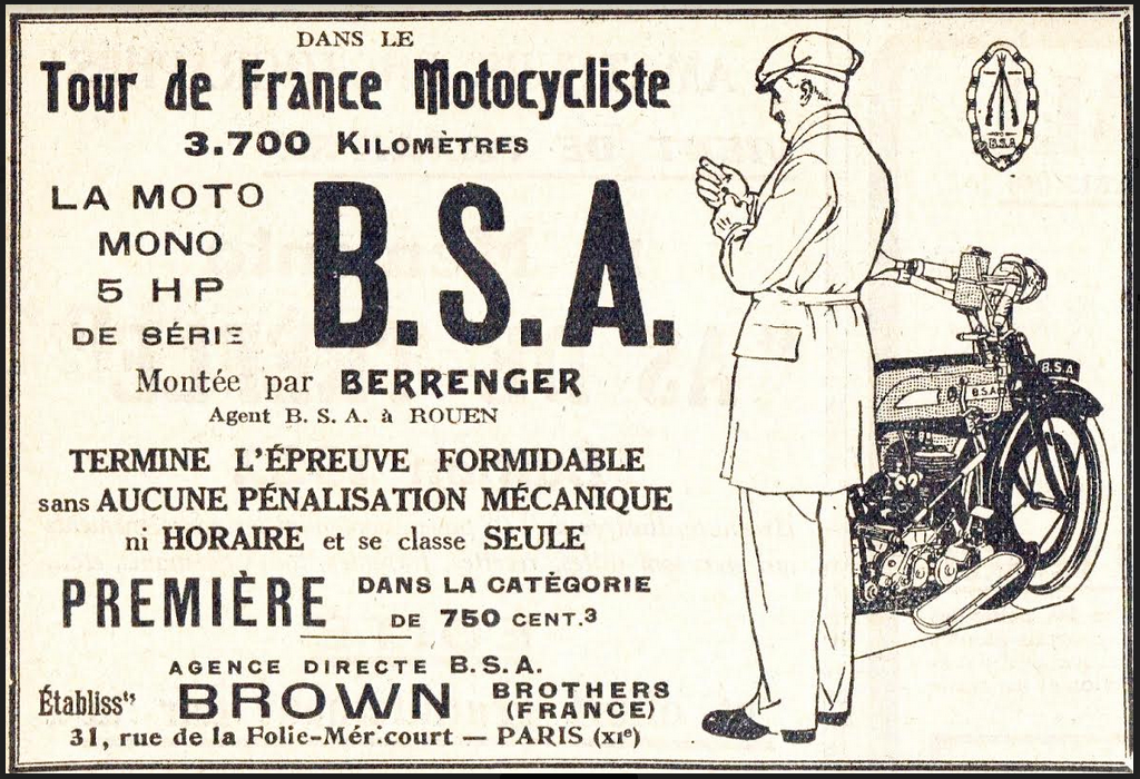 1922 BSA AD