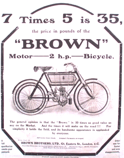 1904 BROWN AD