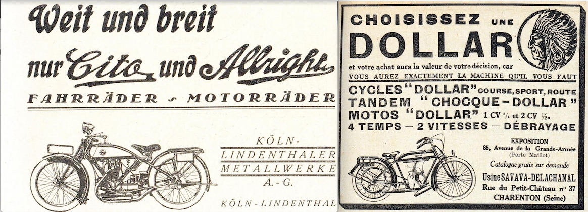 1925 CITIO DOLLAR ADS
