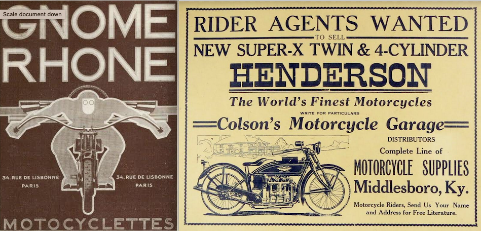 1925 GNOME HENDERSON ADS