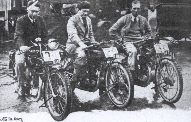 1925 ISDT AJS TEAM