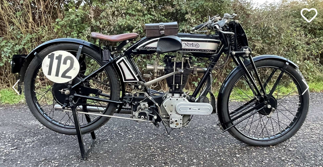 1925 OZ NORTON 490 M0D18 BENNETT