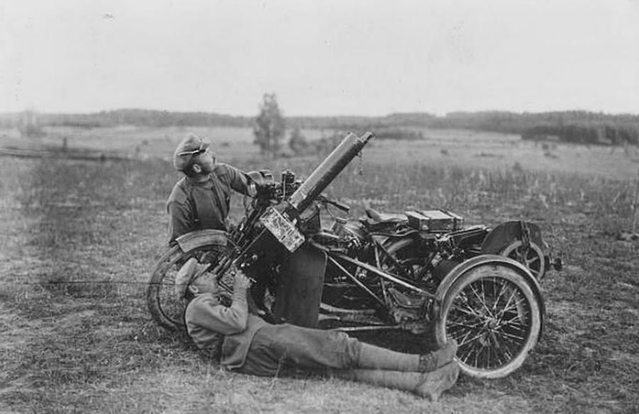 WW1 1914 RUSSIAN AA COMBO