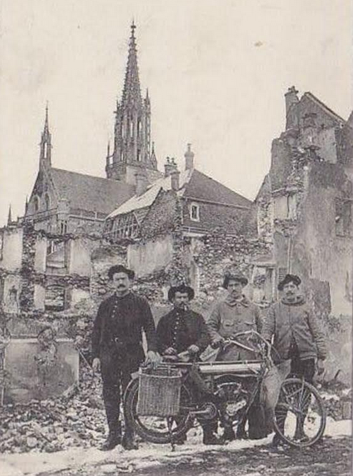 WW1 1915 RUINS @ THANN