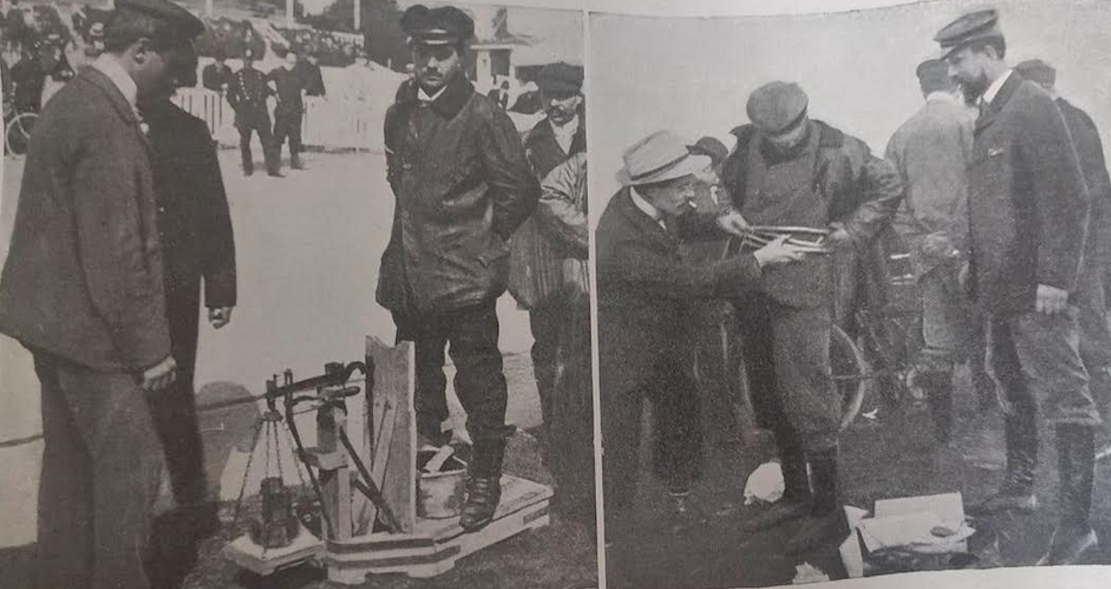 1903 QUARTER LITRE WEIGHING