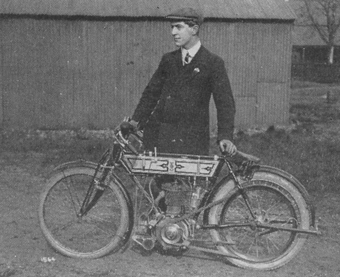 1910 TT SNR JACK SLAUGHTER ARIEL 482