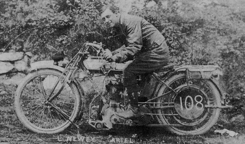 1913 TT LEN NEWEY ARIEL SNR