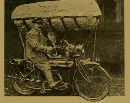 1917 LEEDS GAS COMBO