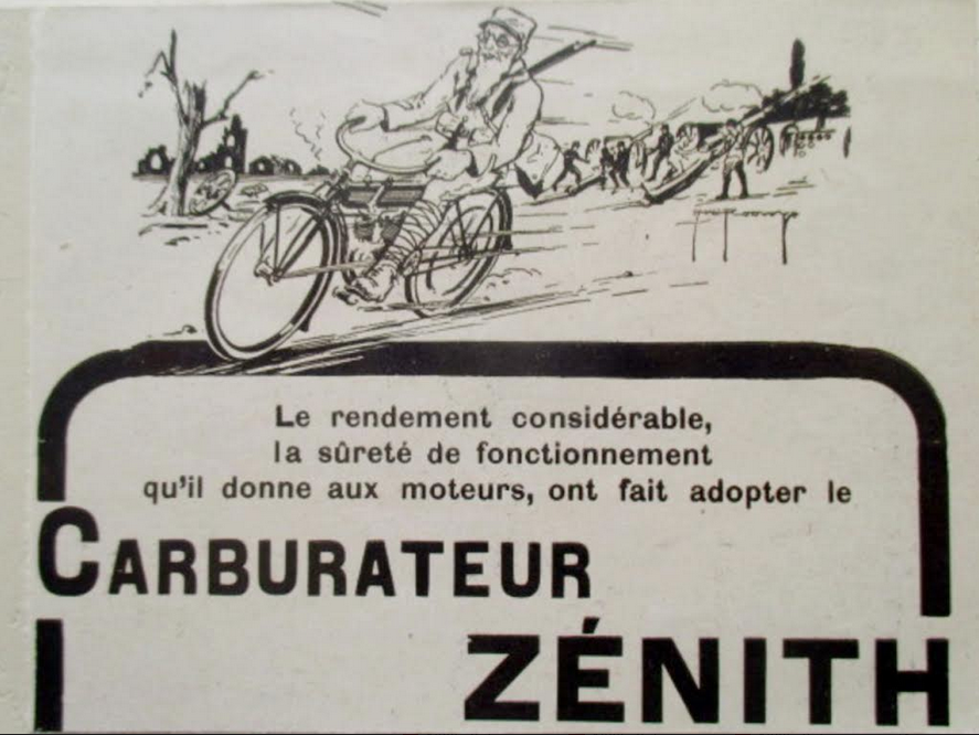 1917 ZENITH CARB AD