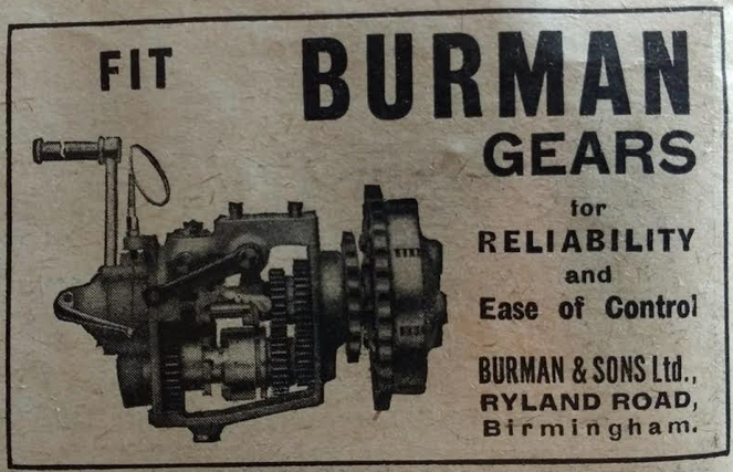 1926 BURMAN AD