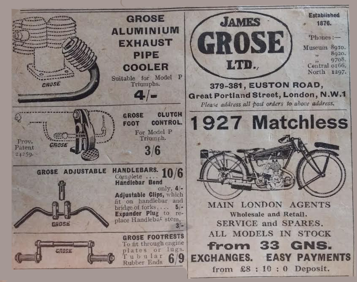 1926 GROSE AD