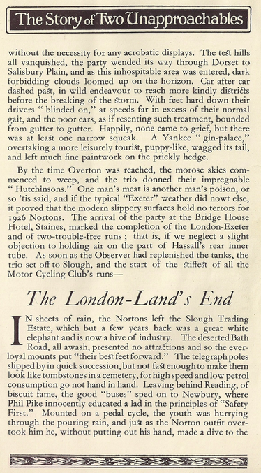 1926 NORTON MAUDES 9