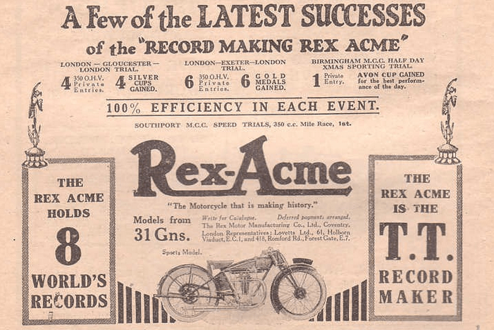 1926 REX ACME 350