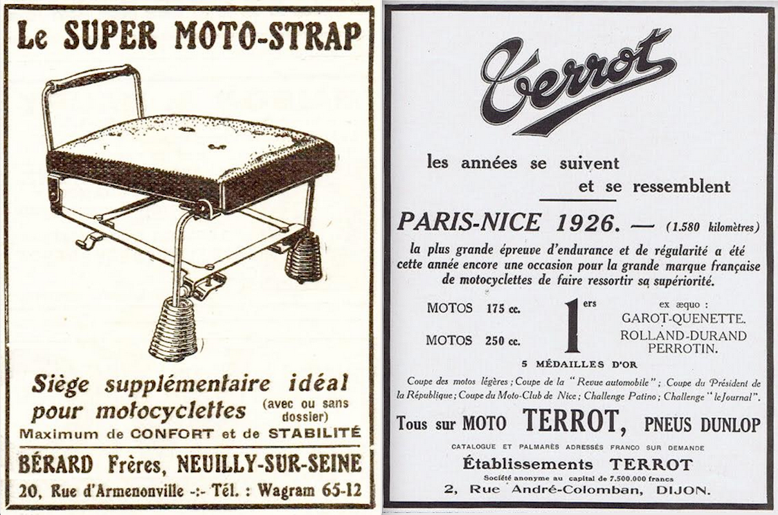 1926 SEAT+TERROT ADS