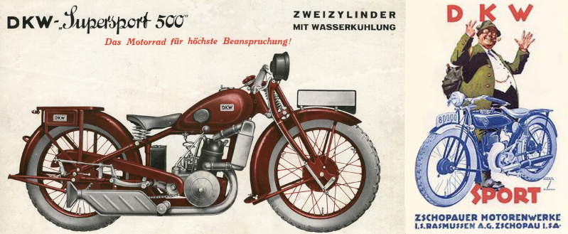 1927 ISDT DKW POSTERS
