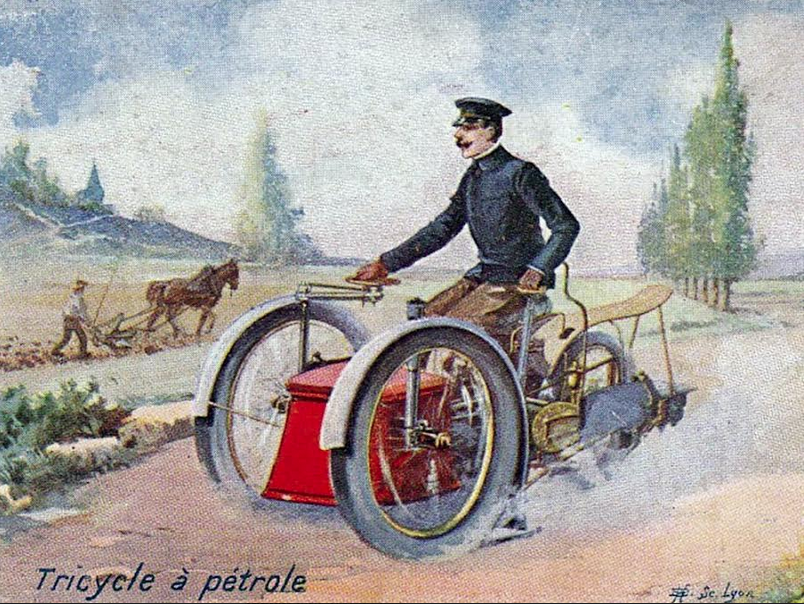 CARTOONS TADPOLE TRIKE