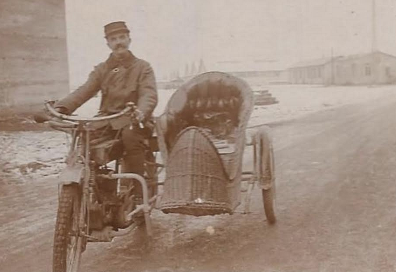 WW1 WICKER FRENCH SCAR