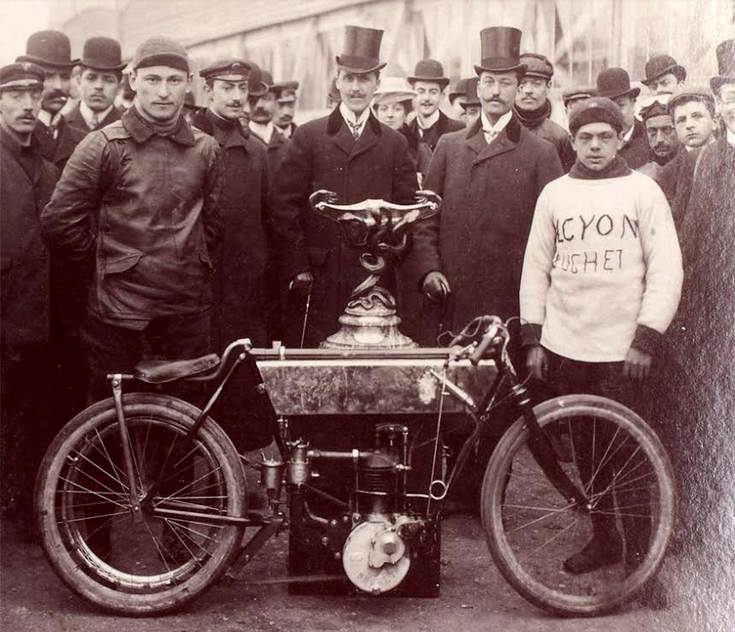 1905 ANZANI * PERNETTE HYDRA CUP ALCYON WINNERS