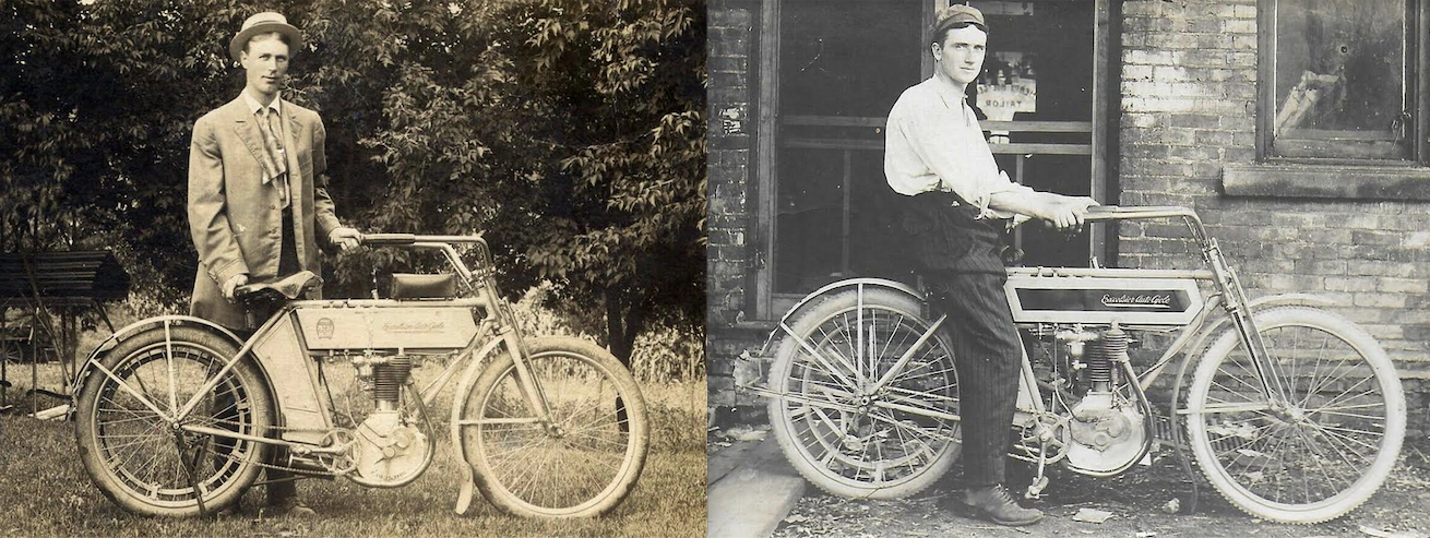 1910s TWO US EXCELSIORS